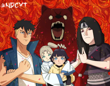 Himawari Uzumaki Kawaki (Boruto) Anime Boruto HD Desktop Wallpaper | Background Image