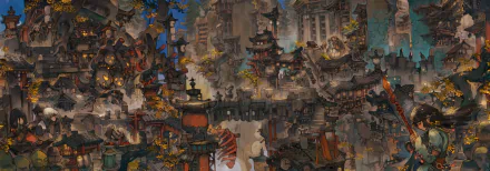 fantasy oriental HD Desktop Wallpaper | Background Image