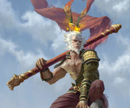 Monkey King (DotA 2) video game DotA 2 HD Desktop Wallpaper | Background Image