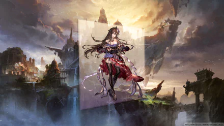  Rosetta (Granblue Fantasy), picture-in-picture,fantasy girl