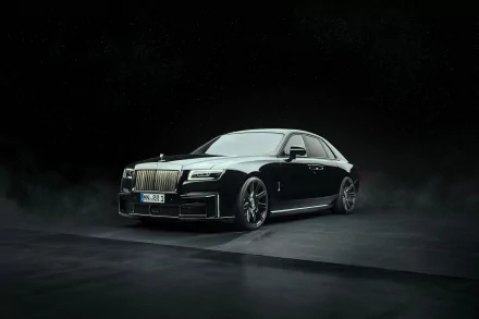 vehicle Rolls-Royce Black Badge Ghost HD Desktop Wallpaper | Background Image