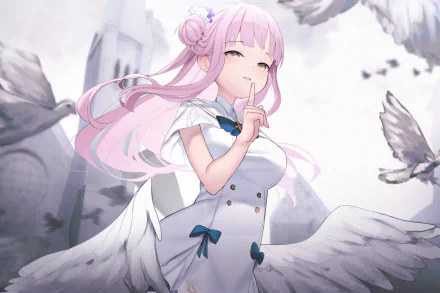 Misono Mika video game Blue Archive HD Desktop Wallpaper | Background Image