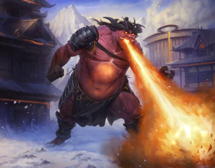  Bellowsbreath Ogre by Konstantin Porubov