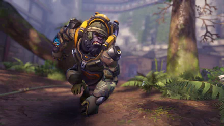 Winston (Overwatch) video game Overwatch 2 HD Desktop Wallpaper | Background Image