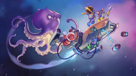 video game Fueled Up HD Desktop Wallpaper | Background Image
