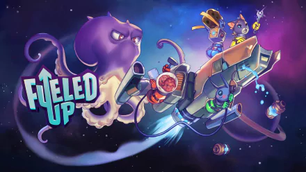 video game Fueled Up HD Desktop Wallpaper | Background Image