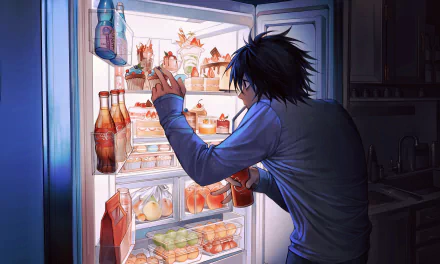 L (Death Note) Anime Death Note HD Desktop Wallpaper | Background Image