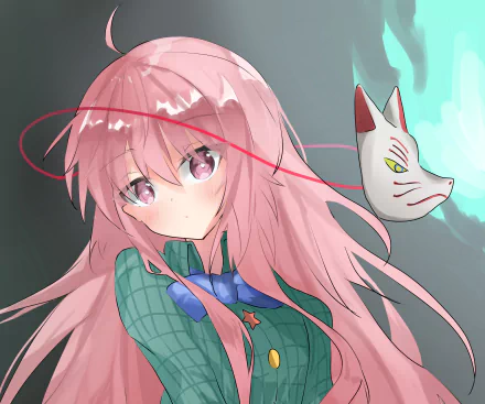 Hata no Kokoro Anime Touhou HD Desktop Wallpaper | Background Image