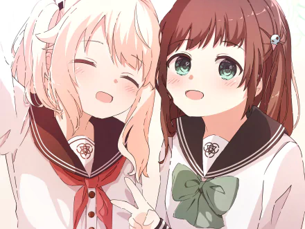 Yutori Natsu Kurimura Airi video game Blue Archive HD Desktop Wallpaper | Background Image