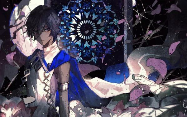 Anime boy gothic glass anime boy Gothic Anime HD Desktop Wallpaper | Background Image
