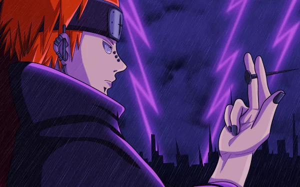 Naruto embracing pain in a striking HD desktop wallpaper.