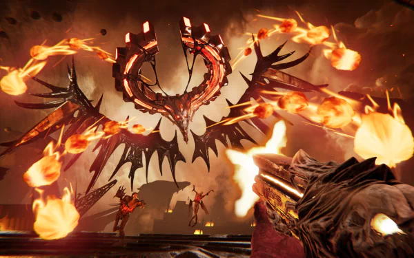 video game Metal: Hellsinger HD Desktop Wallpaper | Background Image