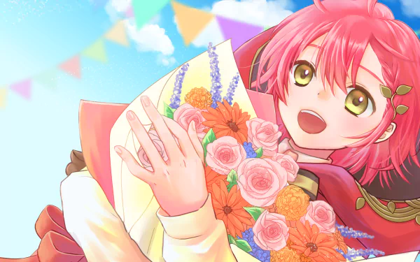 Holostars Hanasaki Miyabi Anime Virtual Youtuber HD Desktop Wallpaper | Background Image