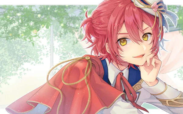 Holostars Hanasaki Miyabi Anime Virtual Youtuber HD Desktop Wallpaper | Background Image