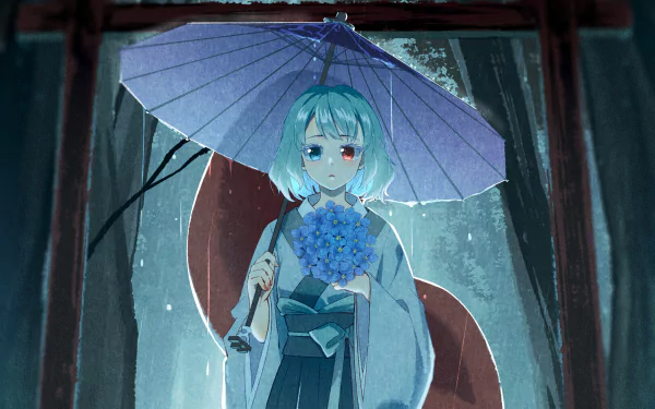 Kogasa Tatara Anime Touhou HD Desktop Wallpaper | Background Image