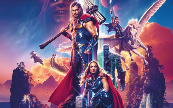 movie Thor: Love and Thunder HD Desktop Wallpaper | Background Image