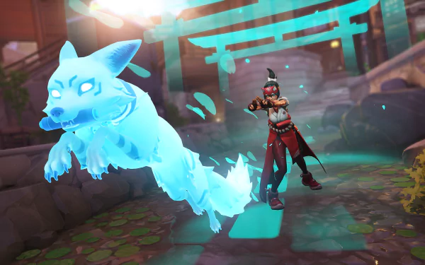 Kiriko (Overwatch) video game Overwatch 2 HD Desktop Wallpaper | Background Image