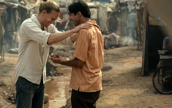 Shubham Saraf Charlie Hunnam TV Show Shantaram HD Desktop Wallpaper | Background Image