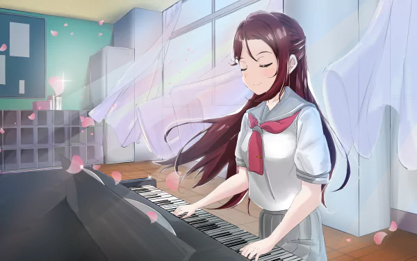 Riko Sakurauchi Anime Love Live! Sunshine!! HD Desktop Wallpaper | Background Image