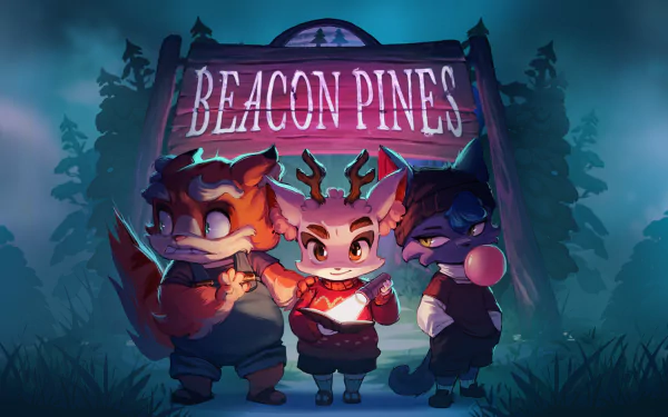 video game Beacon Pines HD Desktop Wallpaper | Background Image