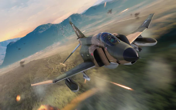  RF-4 reconnaissance during Operation Barrel Roll