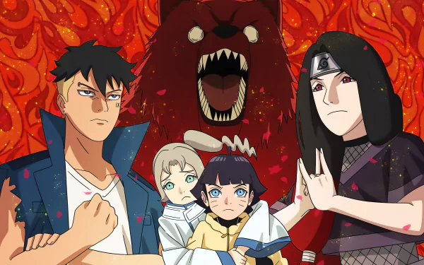 Himawari Uzumaki Kawaki (Boruto) Anime Boruto HD Desktop Wallpaper | Background Image