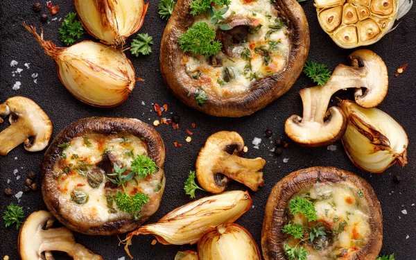 food mushroom HD Desktop Wallpaper | Background Image