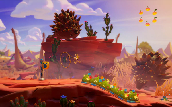 video game Marsupilami: Hoobadventure HD Desktop Wallpaper | Background Image