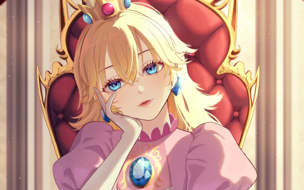 Princess Peach video game Super Mario Bros. HD Desktop Wallpaper | Background Image