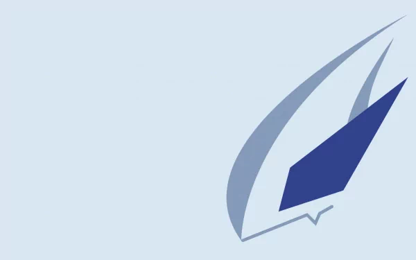 A sleek HD desktop wallpaper featuring Lugia, the legendary Pokémon, set against a simple blue background, embodying the essence of Pokémon anime.
