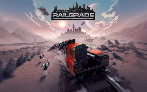 video game Railgrade HD Desktop Wallpaper | Background Image