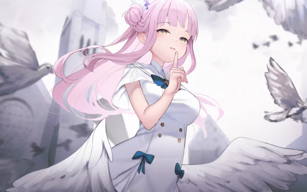 Misono Mika video game Blue Archive HD Desktop Wallpaper | Background Image