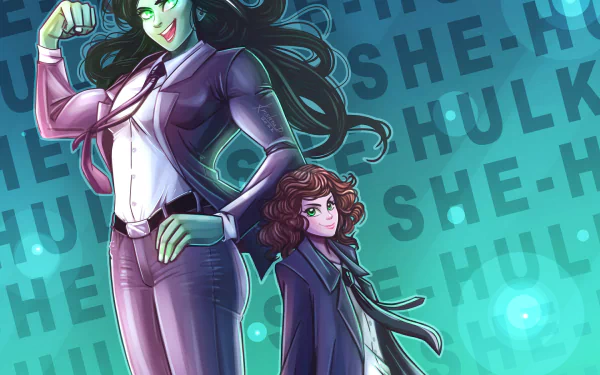 Jennifer Walters TV Show She-Hulk: Attorney at Law HD Desktop Wallpaper | Background Image