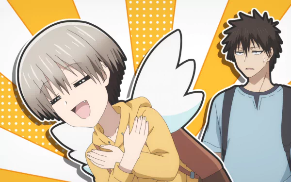 Shinichi Sakurai Hana Uzaki Anime Uzaki-chan Wants to Hang Out HD Desktop Wallpaper | Background Image