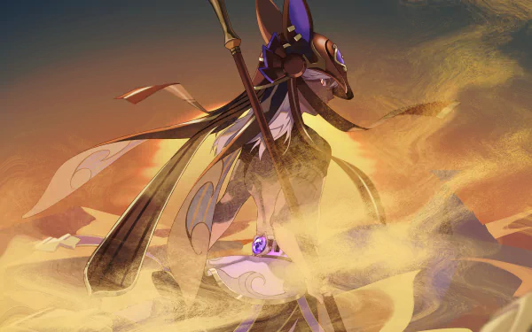 Cyno (Genshin Impact) video game Genshin Impact HD Desktop Wallpaper | Background Image