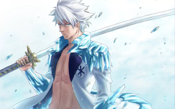 Tōshirō Hitsugaya Anime Bleach: Thousand-Year Blood War HD Desktop Wallpaper | Background Image