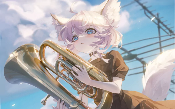 Sussurro (Arknights) video game Arknights HD Desktop Wallpaper | Background Image