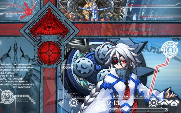 video game BlazBlue: Continuum Shift HD Desktop Wallpaper | Background Image