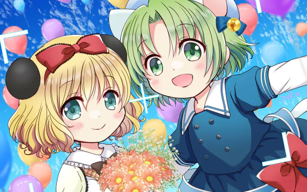 Anime Di Gi Charat HD Desktop Wallpaper | Background Image