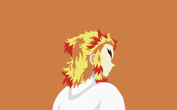 Kyojuro Rengoku Anime Demon Slayer: Kimetsu no Yaiba HD Desktop Wallpaper | Background Image