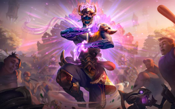 Malzahar (League Of Legends) video game League Of Legends HD Desktop Wallpaper | Background Image