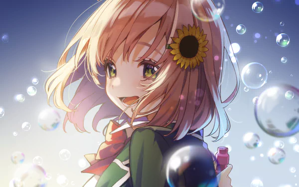 Nijisanji Honma Himawari Anime Virtual Youtuber HD Desktop Wallpaper | Background Image