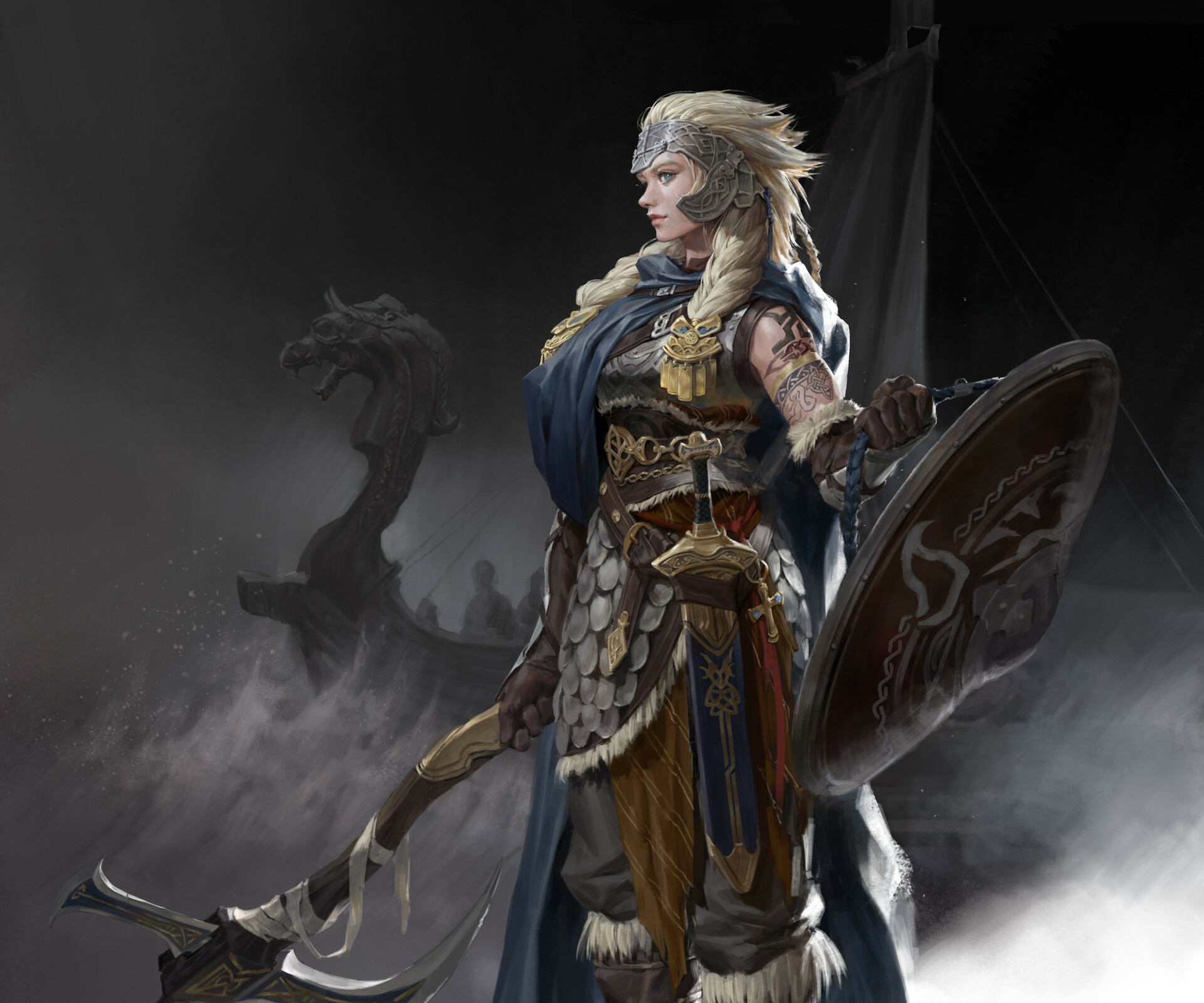 Viking Woman, HD phone wallpaper