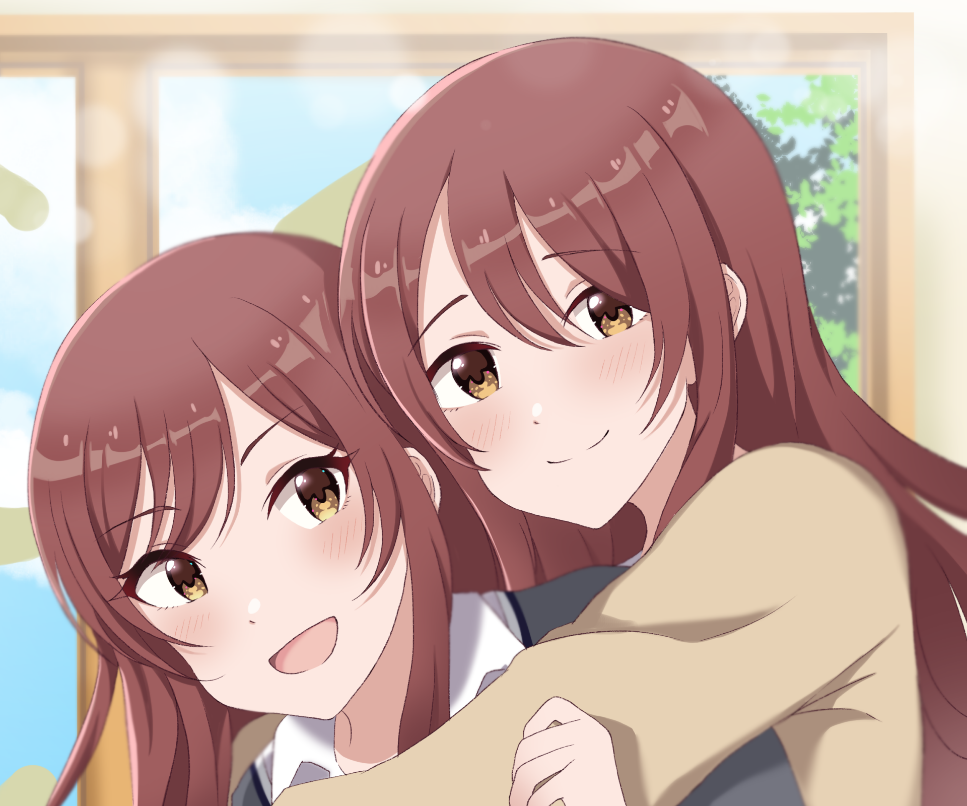 Download Tenka Osaki Amana Osaki Anime The IDOLM@STER: Shiny Colors HD Wallpaper