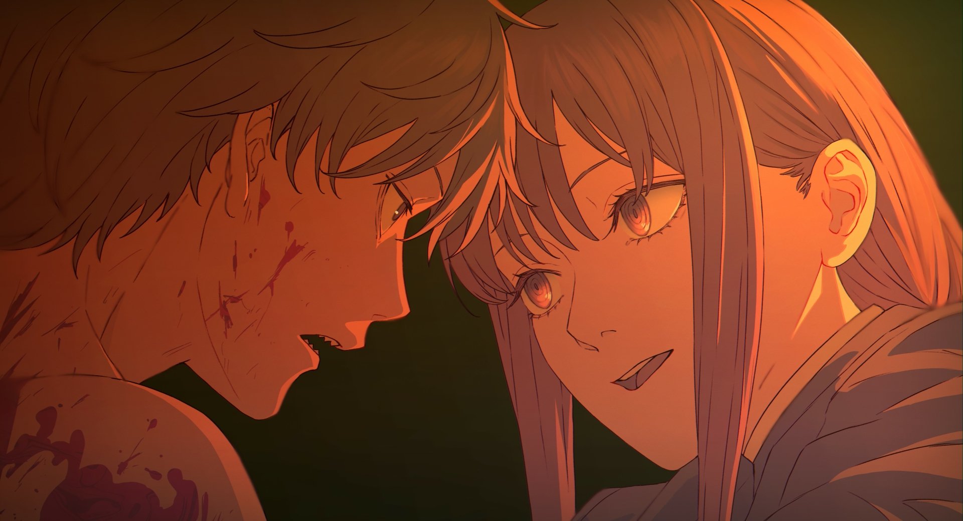 Download Makima (Chainsaw Man) Denji (Chainsaw Man) Anime Chainsaw Man 4k Ultra HD Wallpaper by HISAMICHI