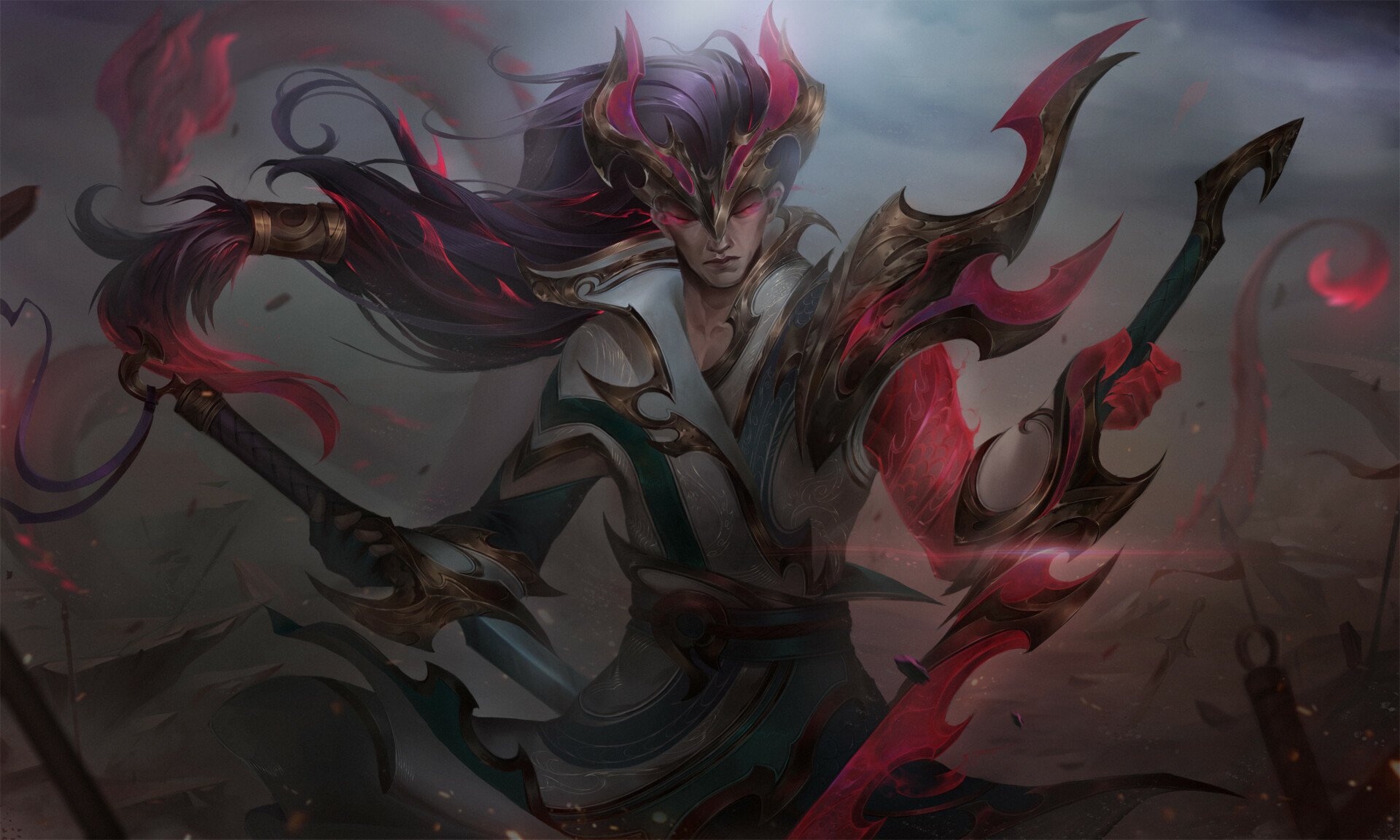 Download Yone (League Of Legends) Video Game League Of Legends HD Wallpaper by Han Flores