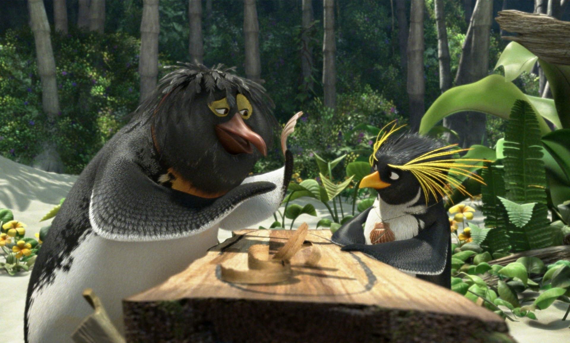 Download Surfing Furry (anthropomorphic) Penguin Movie Surf's Up HD Wallpaper