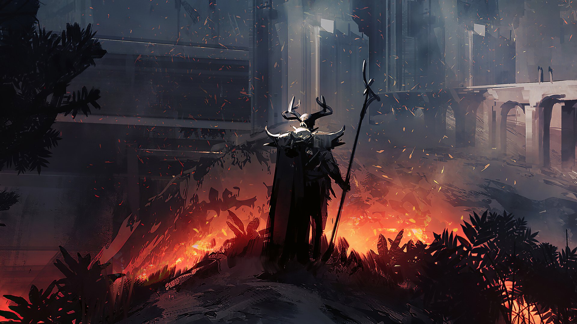 Download Fantasy Warrior Fantasy Warrior HD Wallpaper by Amir Zand