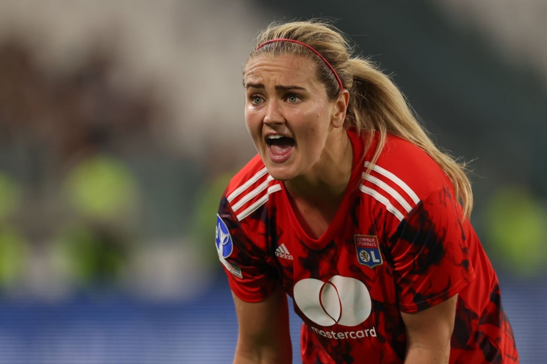 Download Olympique Lyonnais Féminin Lindsey Horan Sports HD Wallpaper