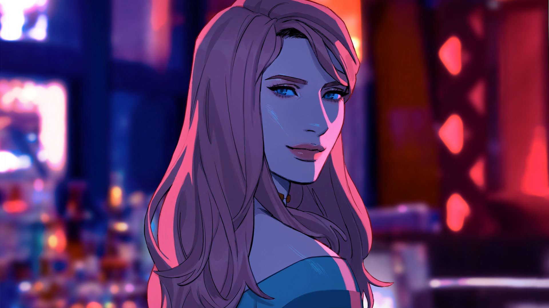 Download Video Game Love Shore HD Wallpaper